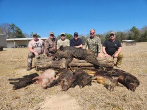 Corporate event hog hunting Corporate event hog hunting